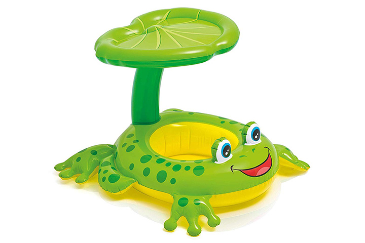 Intex Recreation Froggy Friend Shaded Baby Float Toy