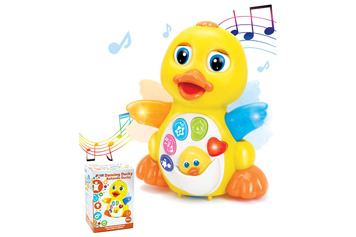 JOYIN Dancing Walking Yellow Duck Baby Toy