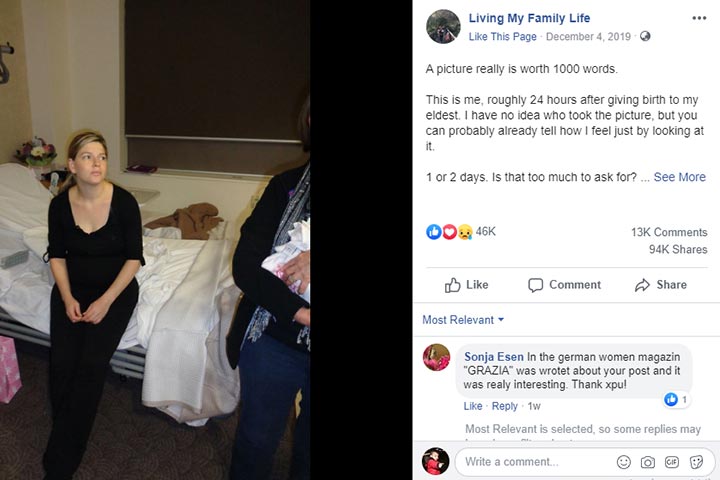 Moms Viral Post Tells Why You Shouldnt Visit A Woman Who Just Gave Birth1