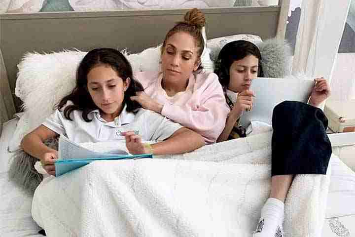 J-Lo Limits Screen Time For Her Kids