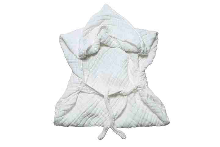 Lucear Muslin Baby Bath Towels with Hood