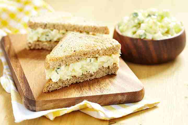 Pineapple and cream cheese sandwiches