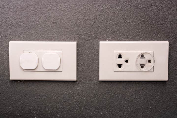 Keep Electrical Outlets Covered