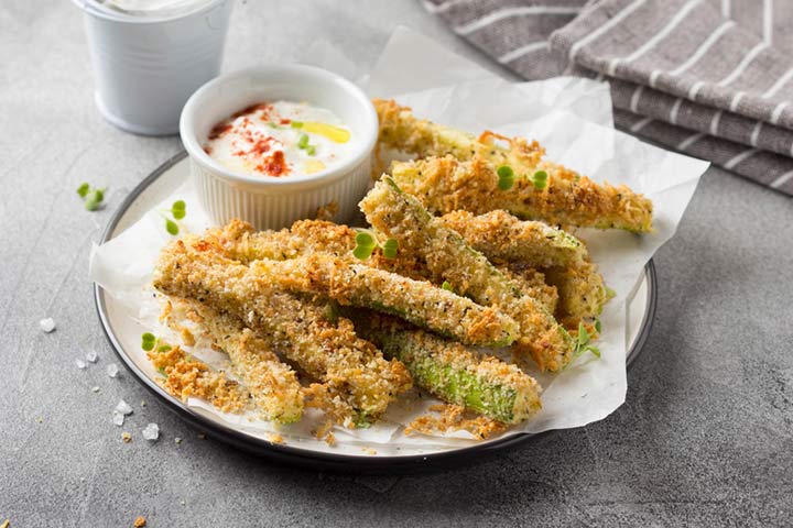 Parmesan Zucchini Fries