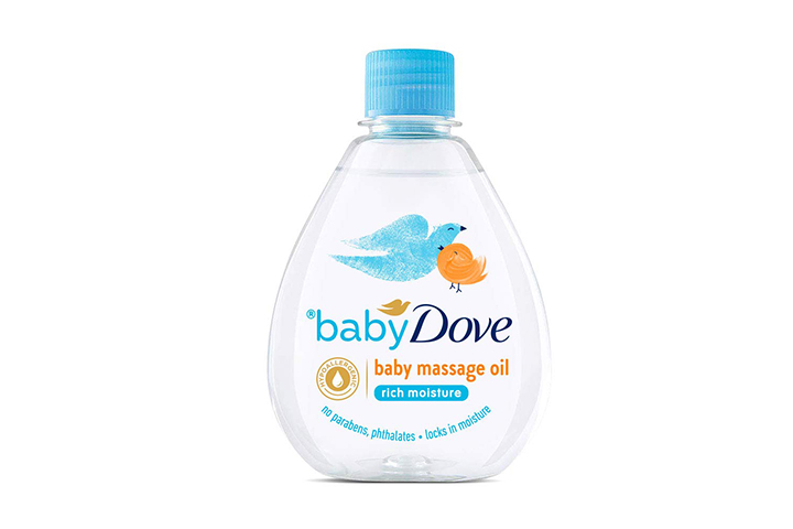 Baby Dove massage oil