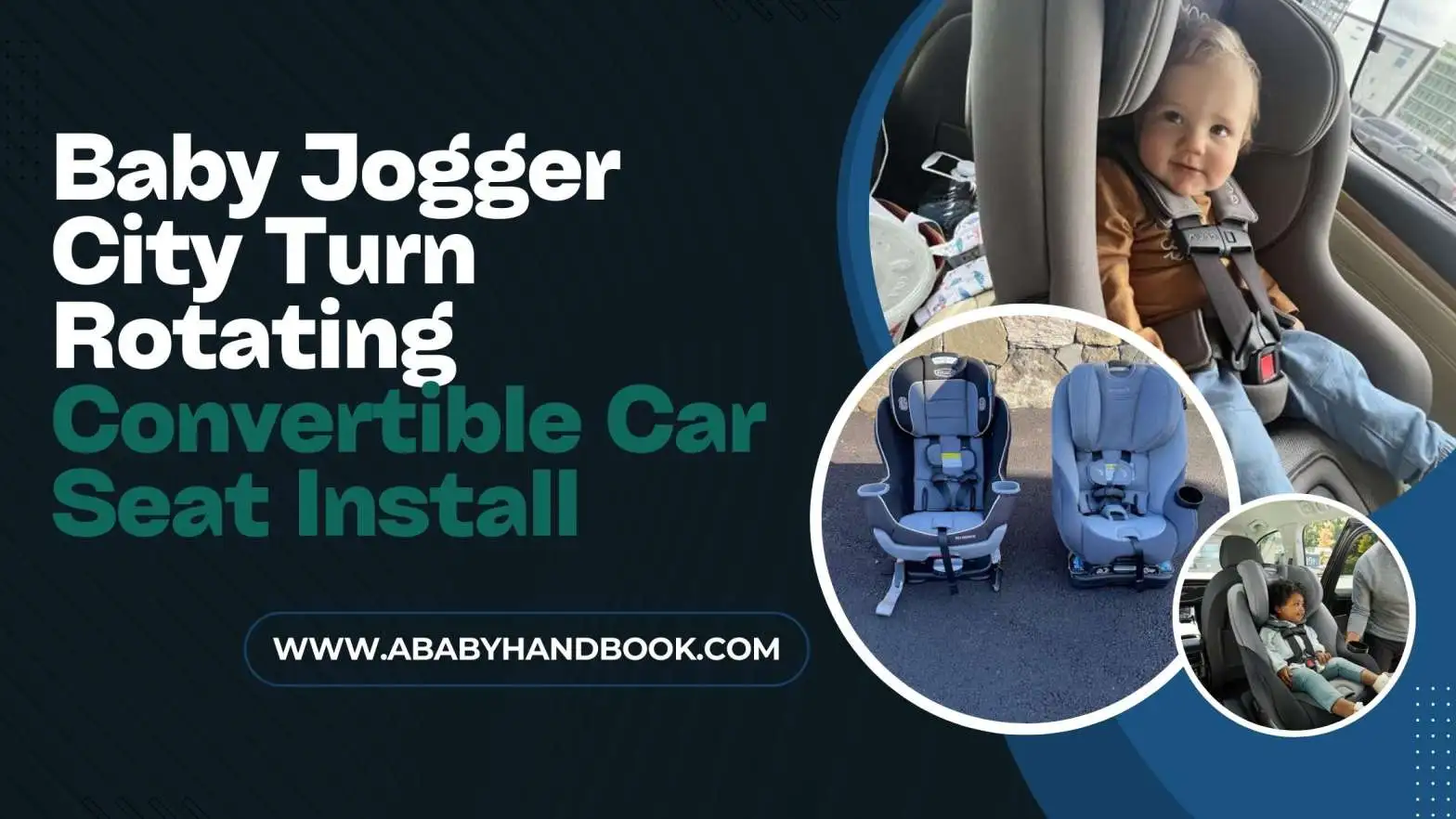 Baby Jogger City Turn Rotating Convertible Car Seat Install